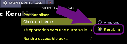 Thème Havre-Sac Kérubim